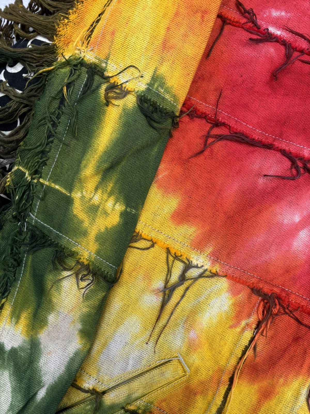 NEXUSVII Rare NexusVII x Psychopath Deconstructed Denim Jacket Size US XL / EU 56 / 4 - 10 Thumbnail
