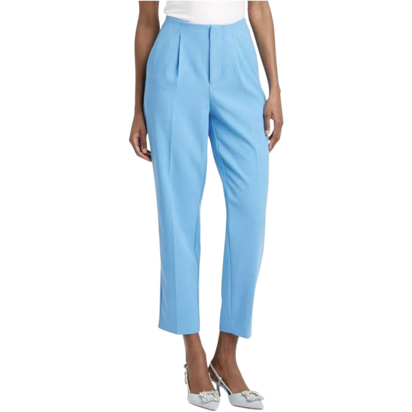 Other A New Day - Women's Tapered Leg High-Rise Ankle Length Pants Size 34" / US 12 / IT 48 - 1 Thumbnail