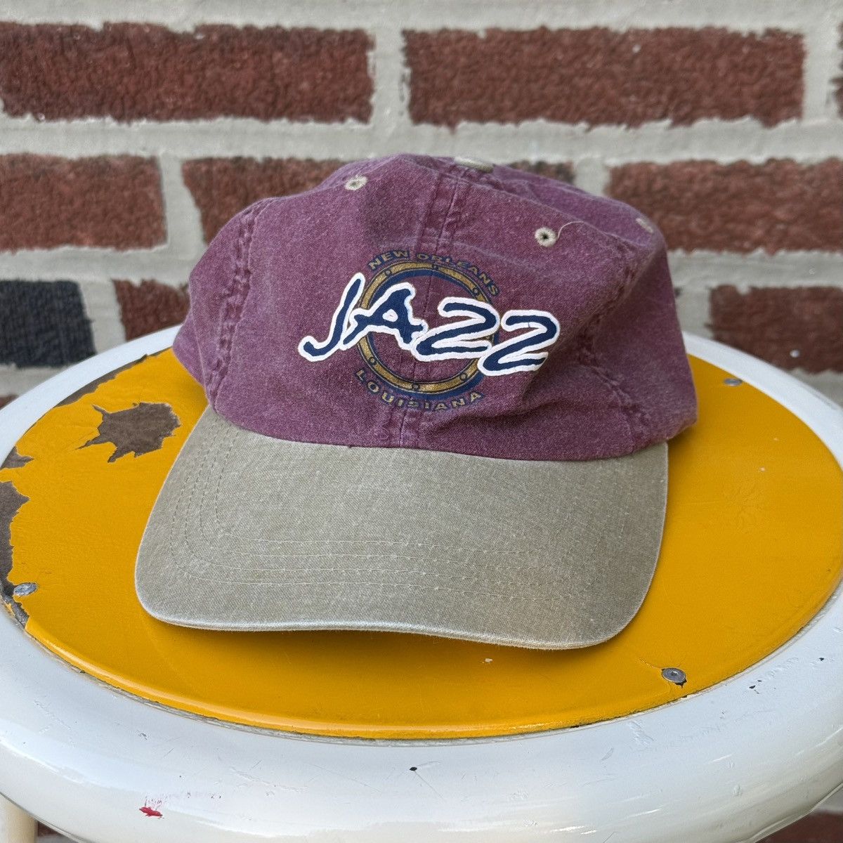 Vintage Vintage 90’s New Orleans Jazz Louisiana Adjustable Cap Size ONE SIZE - 1 Thumbnail