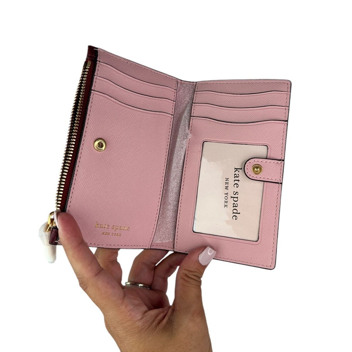 Kate Spade Kate Spade Morgan colorblock saffiano leather bifold wallet Size ONE SIZE - 5 Thumbnail
