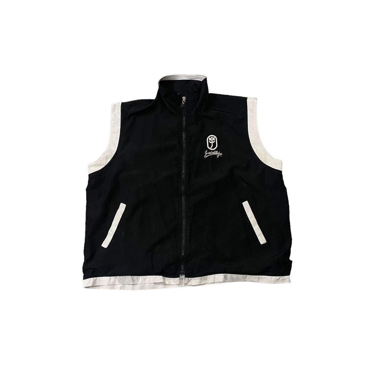 Jean Charles De Castelbajac × Vintage Vintage Jean Charles De Castelbajac Embroidery Logo Vest Size US XL / EU 56 / 4 - 1 Thumbnail