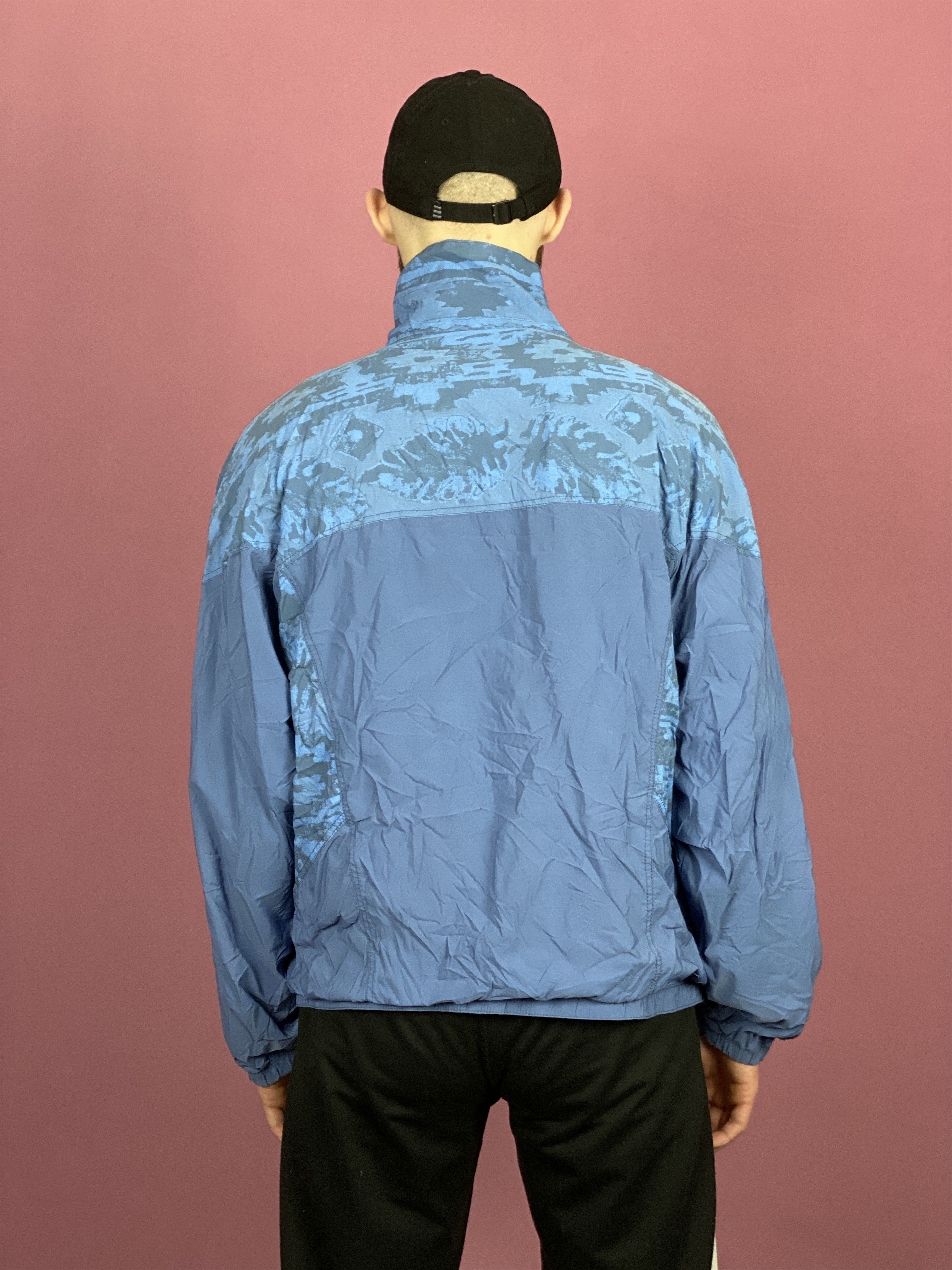 Vintage 90s Vintage Men's Windbreaker Jacket - L Size US L / EU 52-54 / 3 - 3 Thumbnail