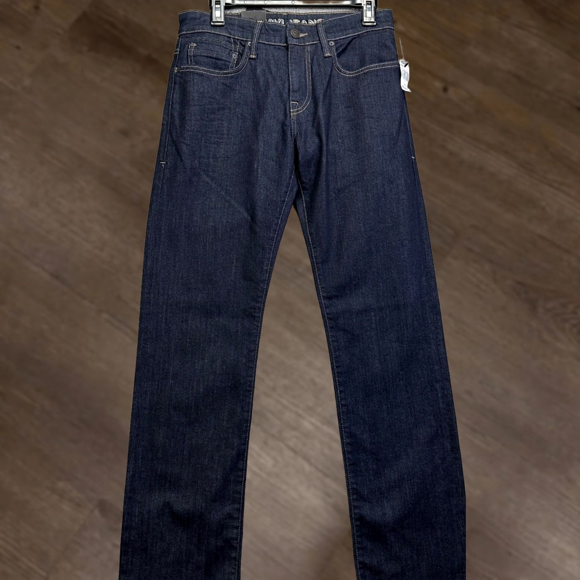 Vintage Mavi Jeans Zach Mens 29X32 Blue Dark Wash Straight Stretch 5-Pocket Denim NEW Size US 29 - 1 Thumbnail