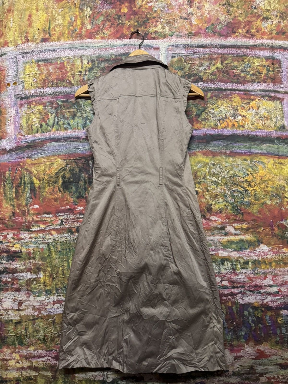 Burberry Burberry Sleeveless Trench Dress Size S / US 4 / IT 40 - 2 Thumbnail