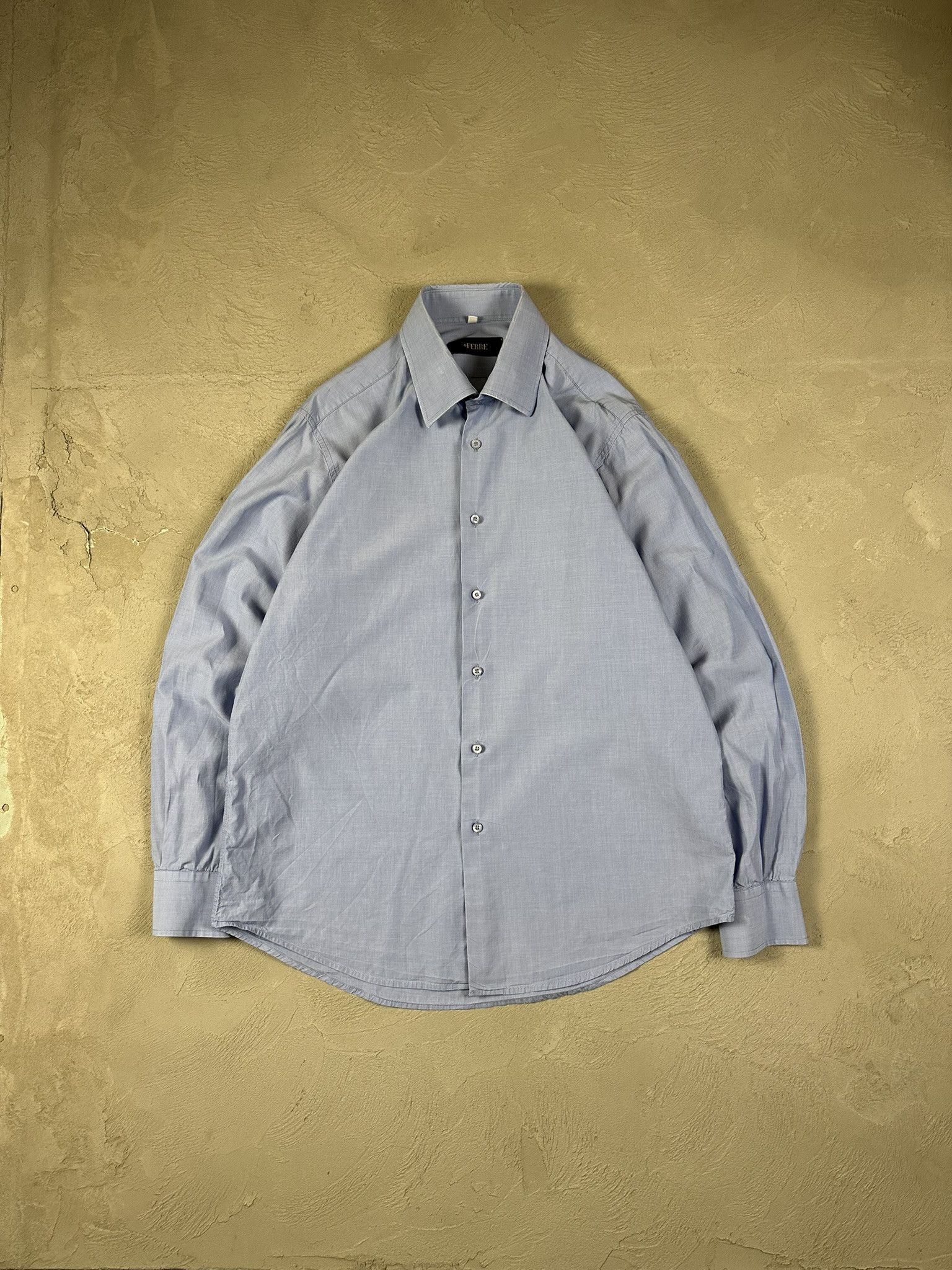 Gianfranco Ferre Vintage Giangranco Ferre Button Up Shirt Oldmoney Size US XL / EU 56 / 4 - 1 Thumbnail