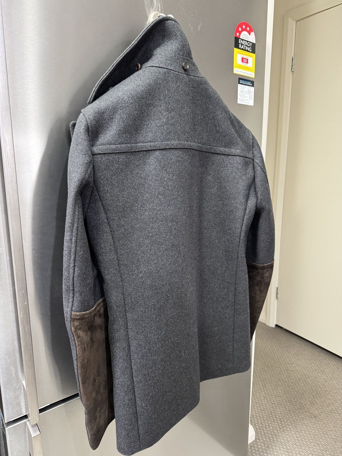 Gucci Firenze Men’s Military Coat Grey 50 268604 Z5104 Size US M / EU 48-50 / 2 - 11 Thumbnail