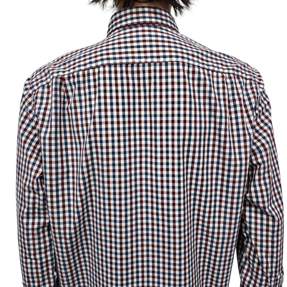 J.Crew J. Crew Shirt Men L Gingham Check Long Sleeve Button Down Size US L / EU 52-54 / 3 - 10 Thumbnail