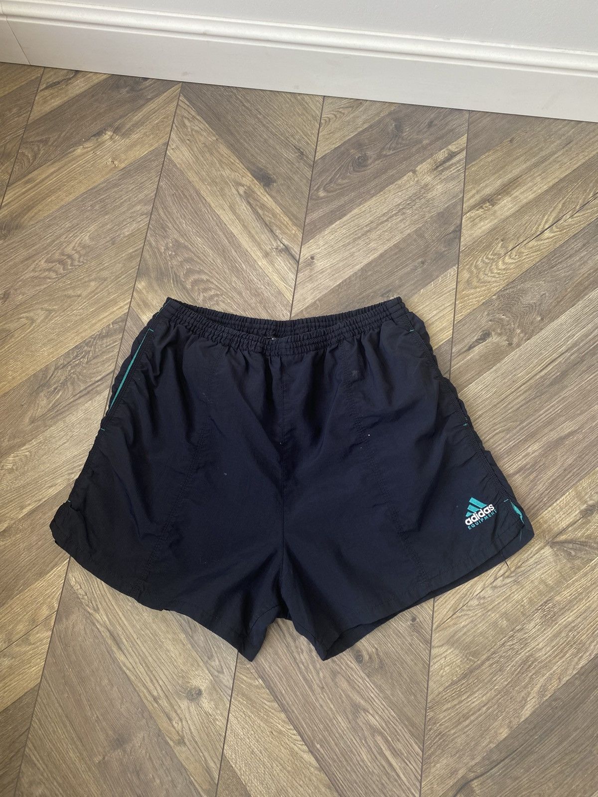 Adidas Vintage Adidas Equipment 90s shorts Size US 33 - 1 Thumbnail