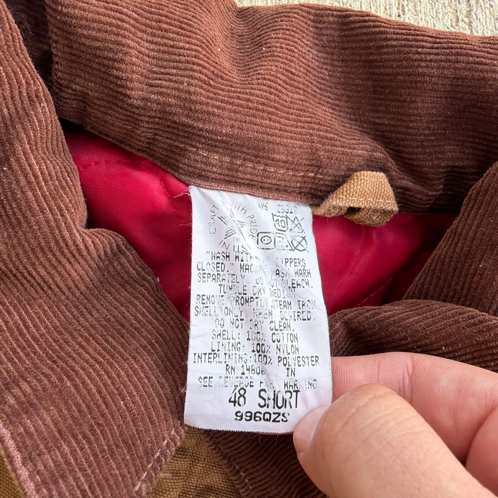 Carhartt × Vintage Carhartt brown cropped Detroit style work wear jacket Size US L / EU 52-54 / 3 - 5 Thumbnail