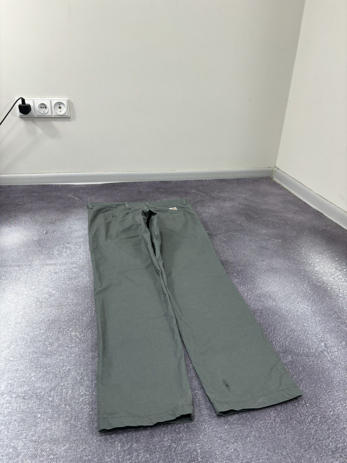 Carhartt Wip Carhartt WIP Men’s Olive Green Hype Sid Pants Size US 33 - 3 Thumbnail