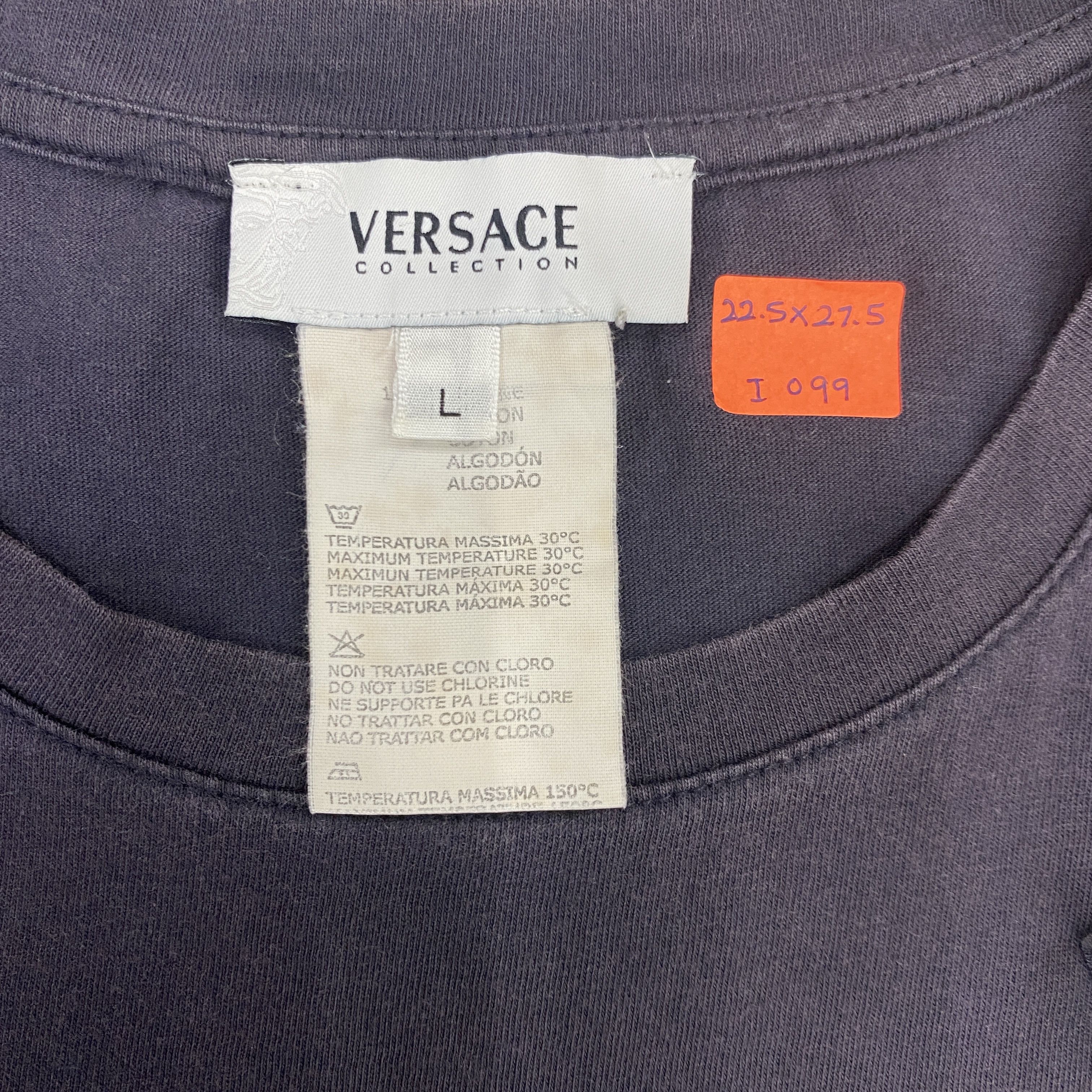 Versace Vintage Versace Collection Tshirt - I099 Size US L / EU 52-54 / 3 - 4 Thumbnail