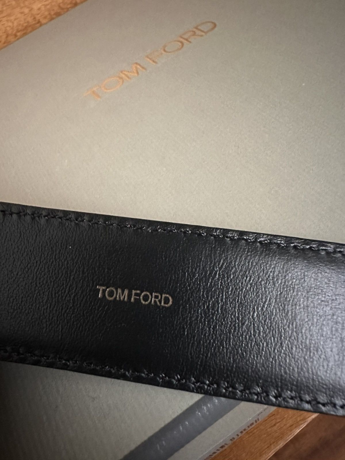 Tom Ford Tom Ford T Icon Belt 85 Size 32 - 6 Thumbnail