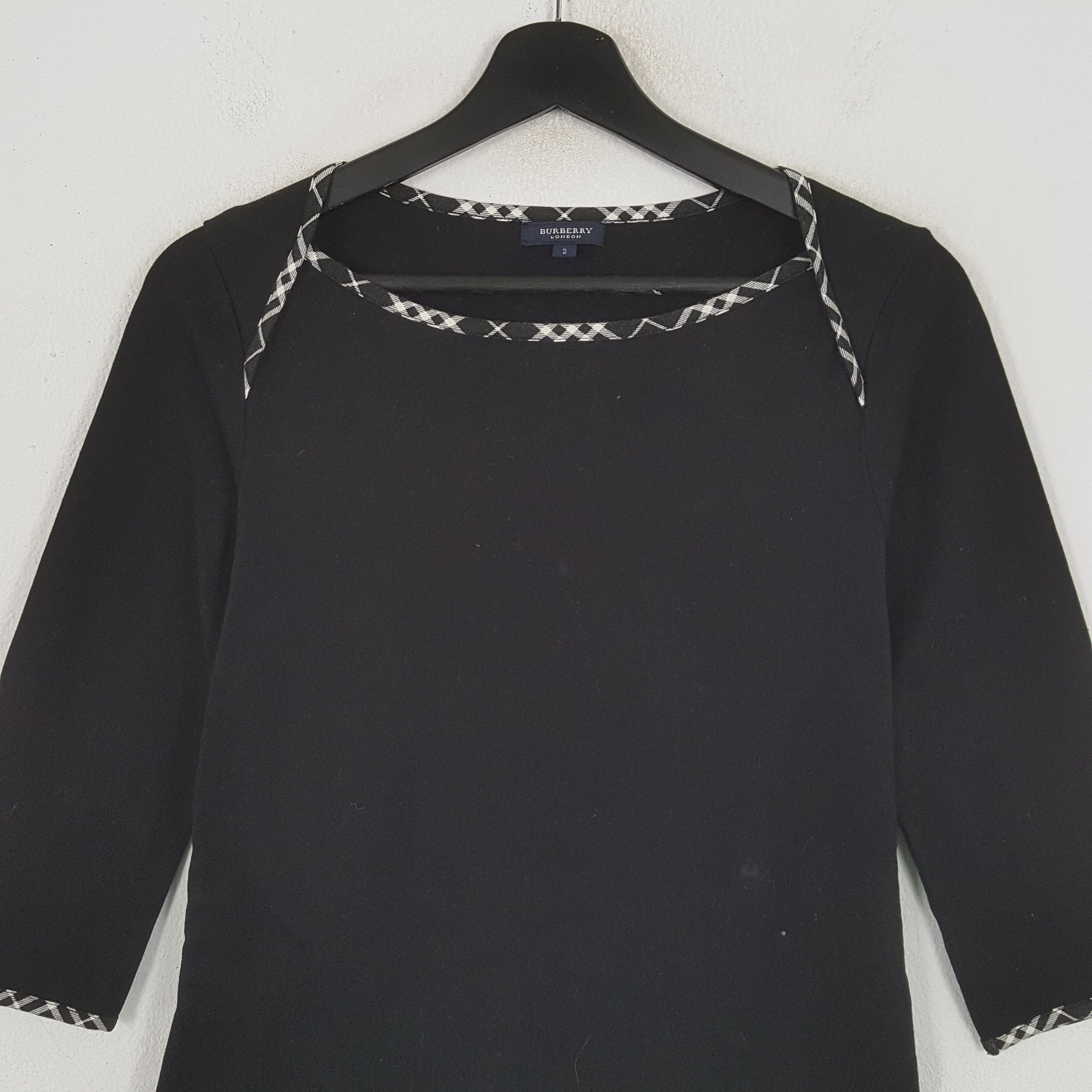 Burberry × Vintage BURBERRY LONDON Fashion Brand Custom Art Tshirt Size S / US 4 / IT 40 - 4 Thumbnail