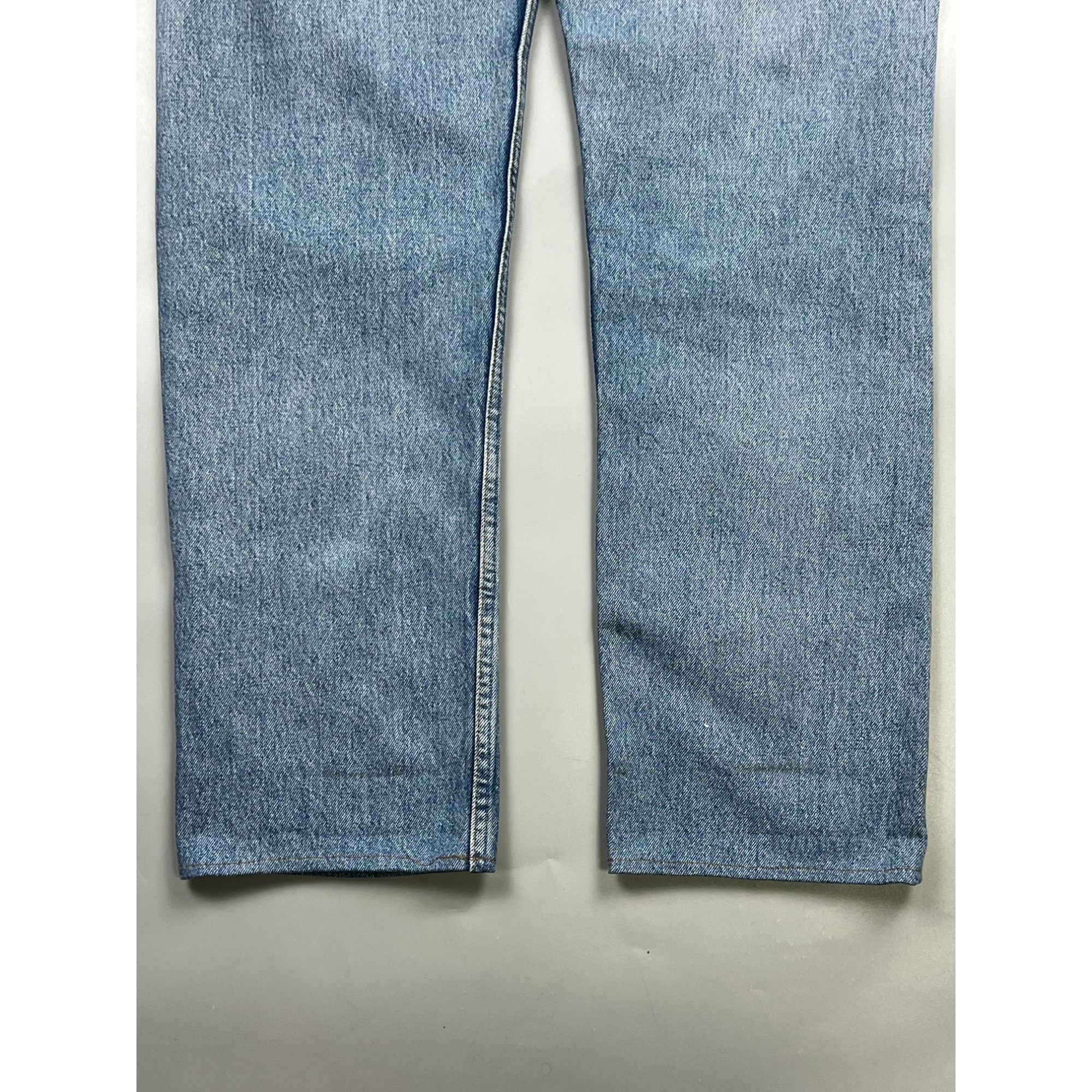 Levi's Levi’s 501 Made in USA Light Wash Denim Jeans Pants (Y0895) Size US 32 / EU 48 - 13 Thumbnail