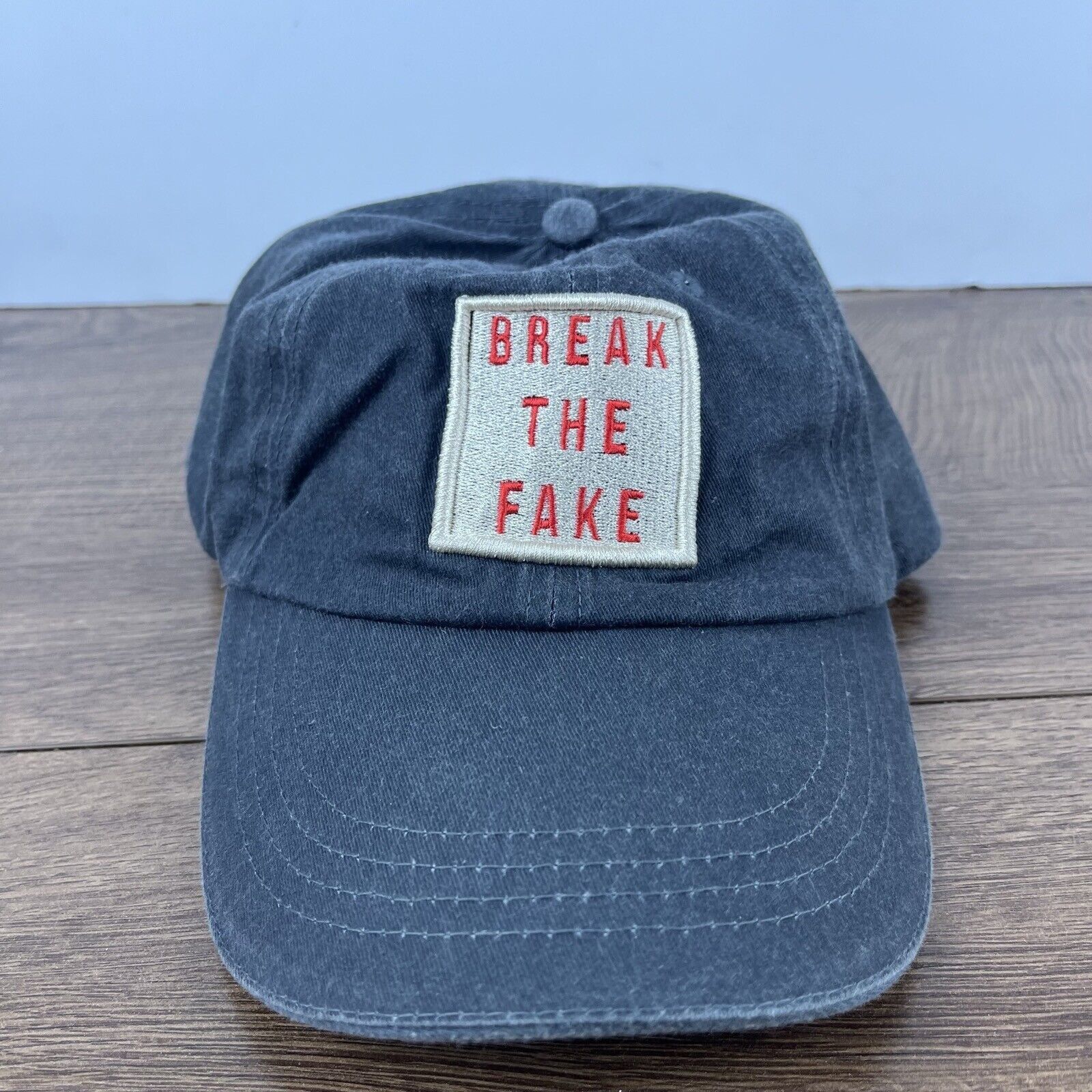 Other Break the Fake Hat Break the Fake Hat Gray Hat Adjustable Gr Size ONE SIZE - 2 Thumbnail