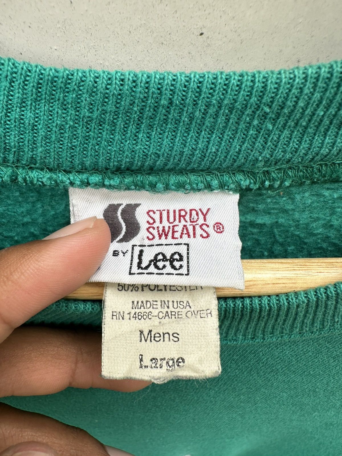 Lee 👹Vintage Sturdy Sweats By Lee Made In USA Crewneck Size US M / EU 48-50 / 2 - 7 Thumbnail