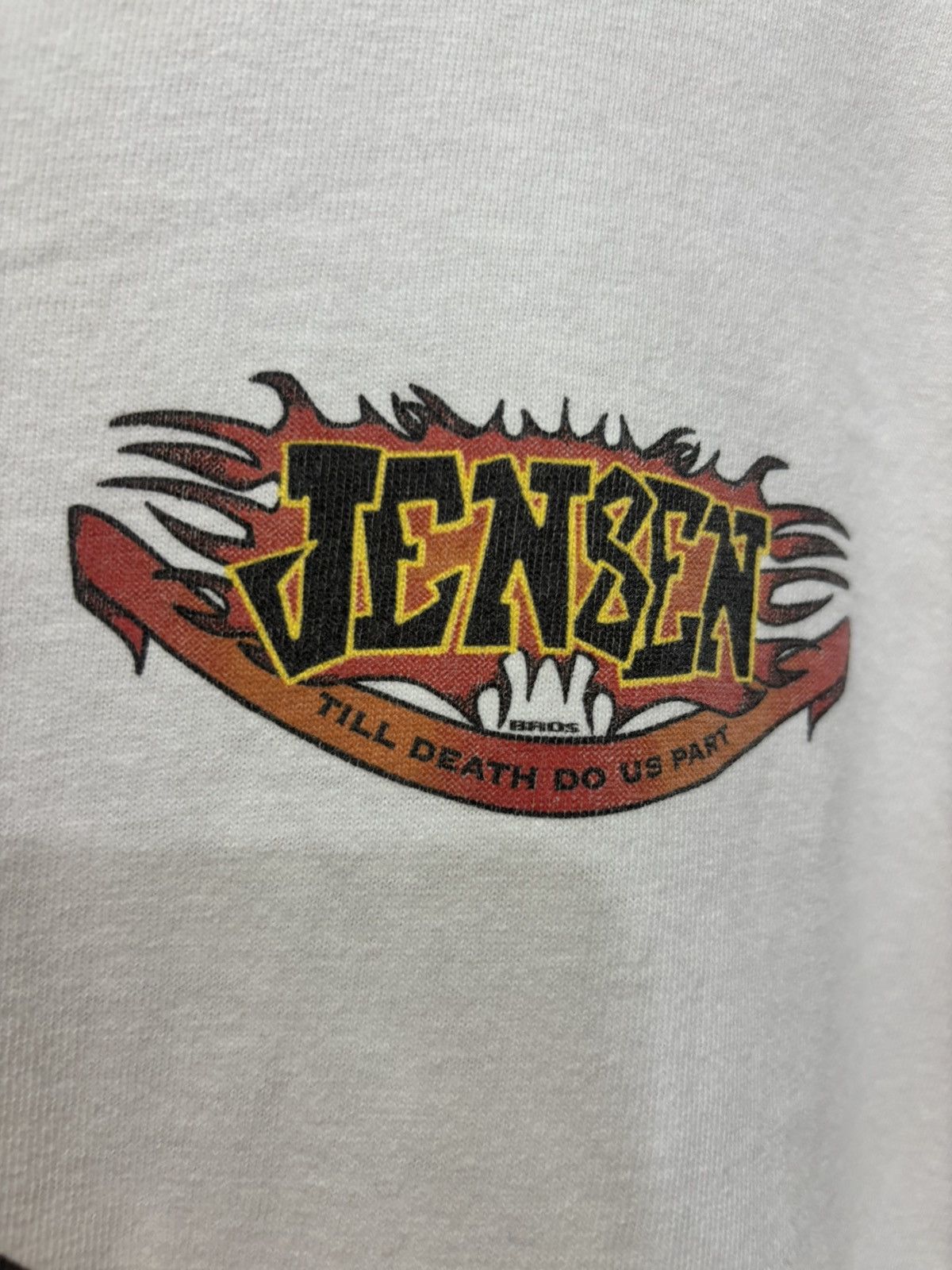 Adidas × Vintage Vintage Adidas Jensen Tshirt Size US L / EU 52-54 / 3 - 4 Thumbnail