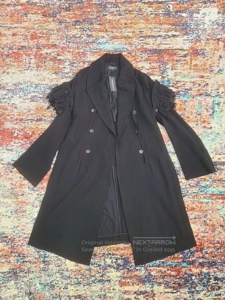 Ann Demeulemeester Ann Demeulemeester Wool Blend Coat. Size US M / EU 48-50 / 2 - 2 Thumbnail
