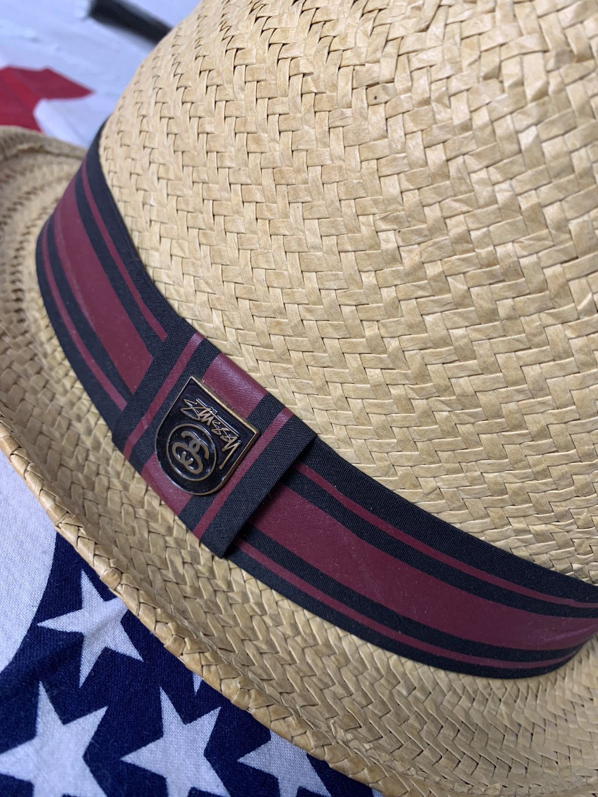 Stussy Stussy Paper Straw Crusher Bucket Hat Size ONE SIZE - 3 Thumbnail