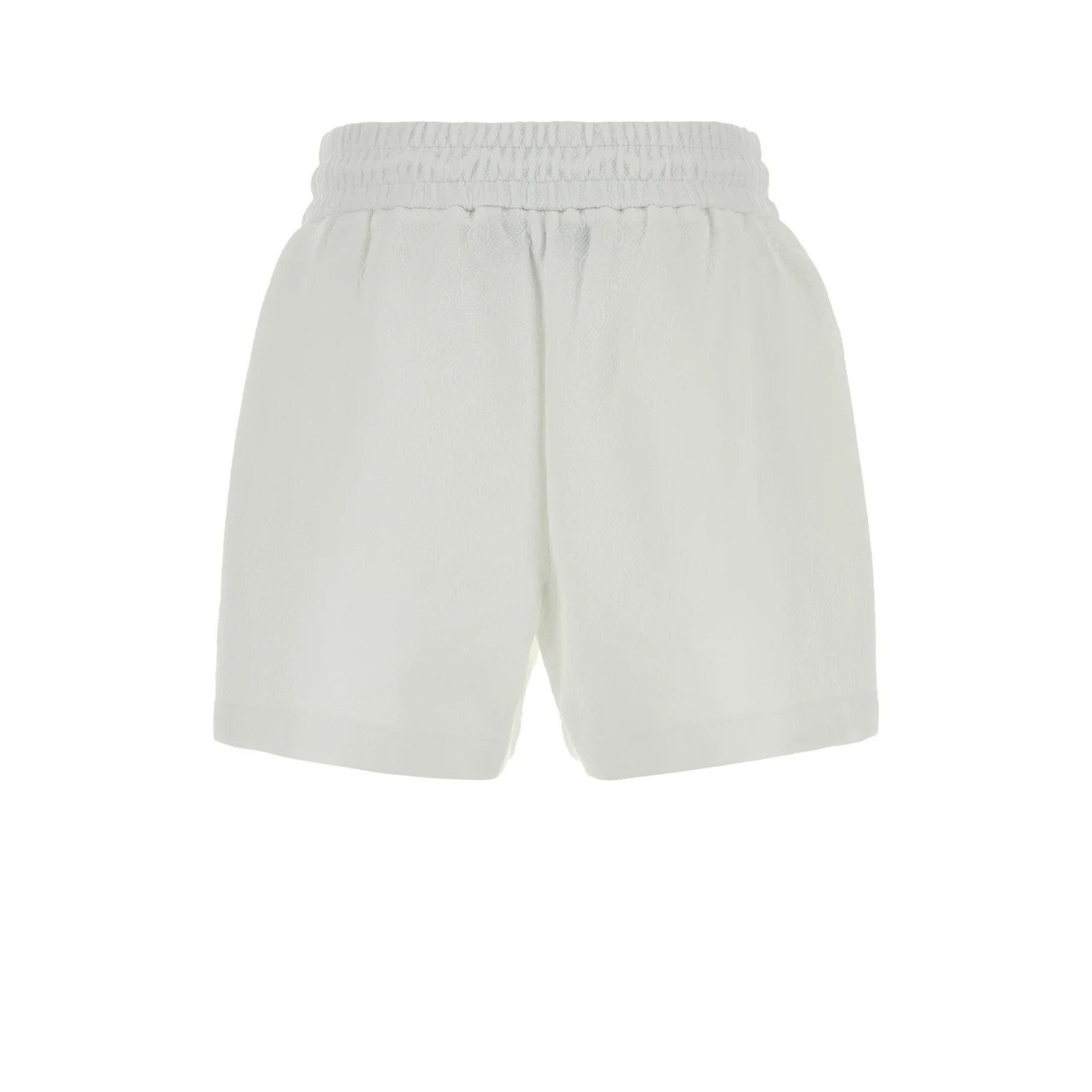 Gucci GUCCI White Stretch Nylon Bermuda Shorts New & Authentic (Me Size US 32 / EU 48 - 2 Thumbnail