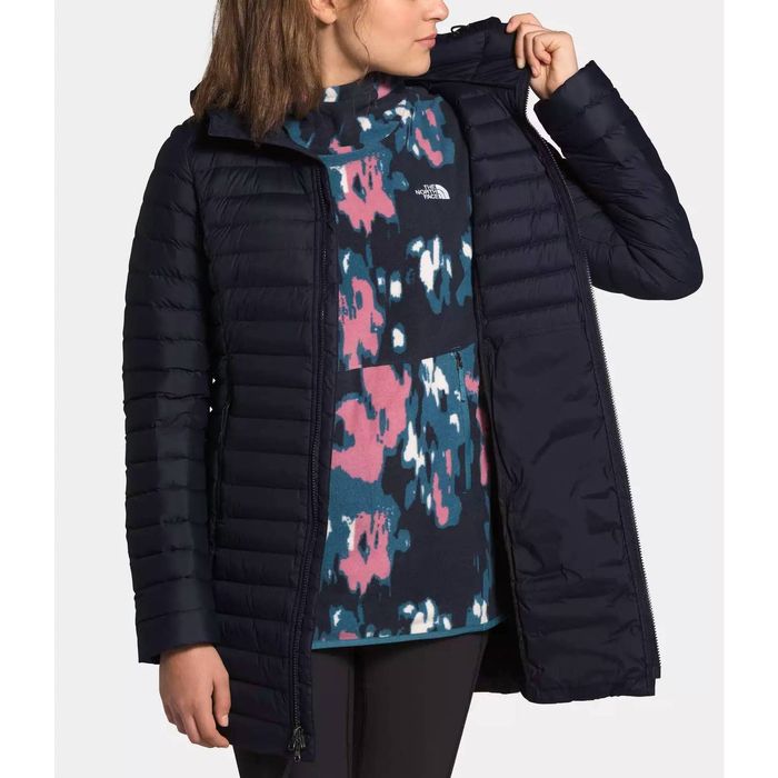 The North Face Women's Stretch Down Parka Jacket In Rg1 Aviator Navy Grailed