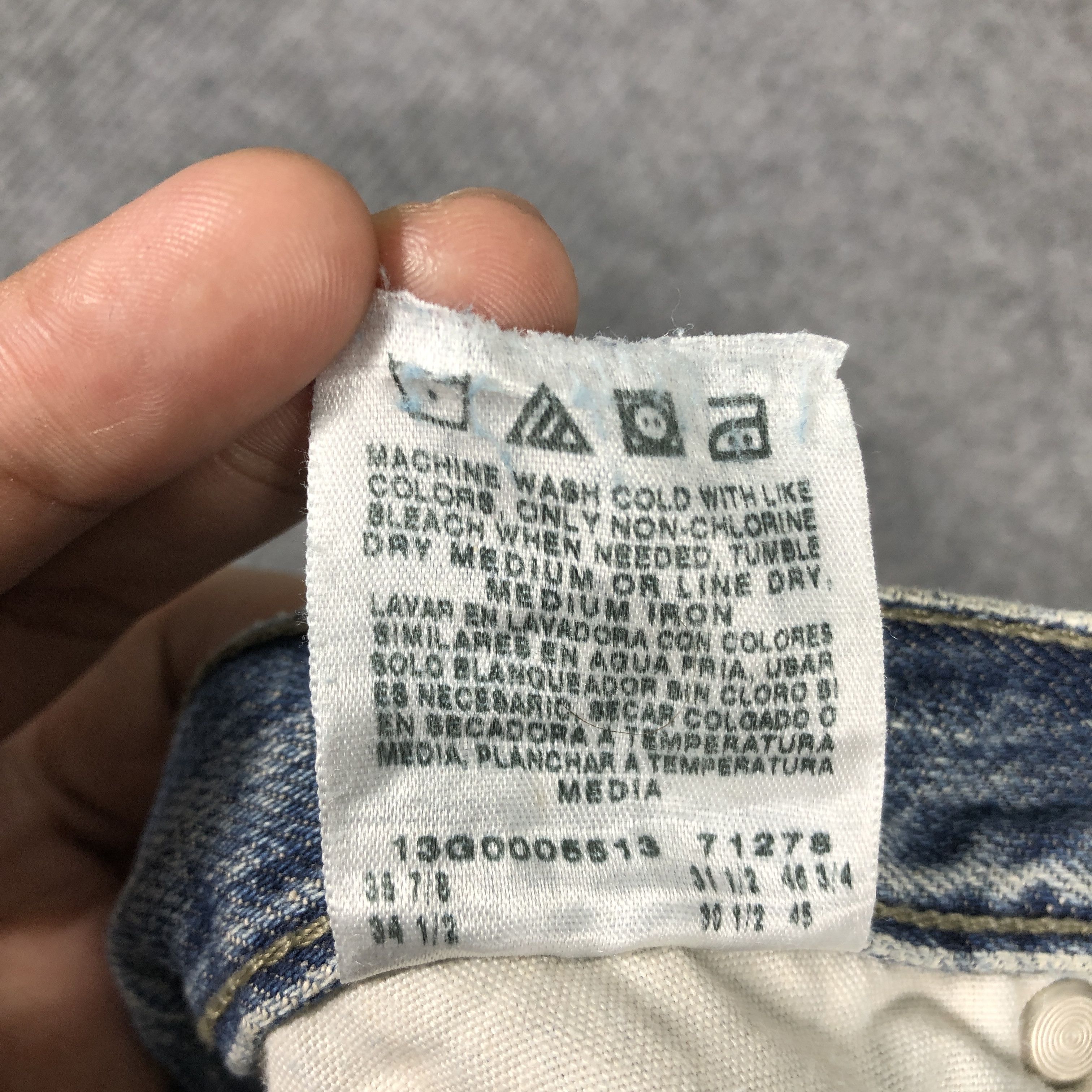 Lee × Vintage Vintage Lee Carpenter Jeans L851 Size US 35 - 10 Thumbnail