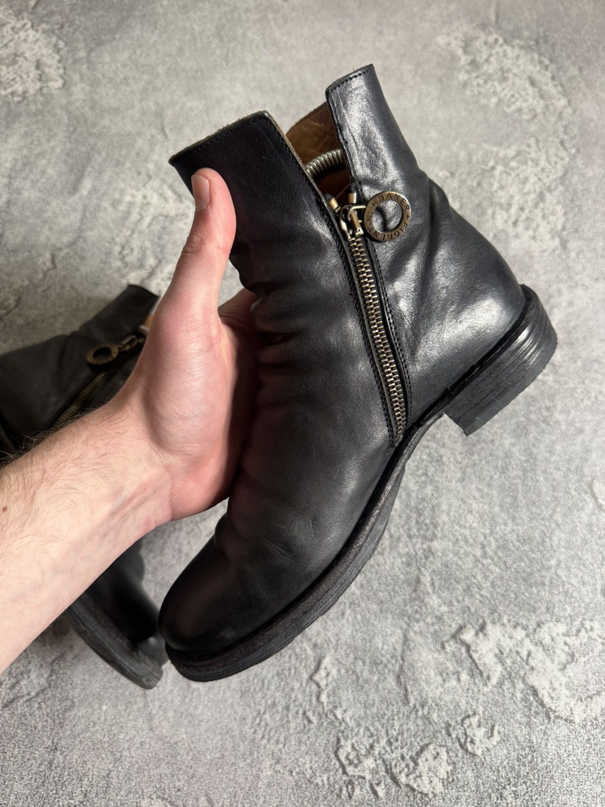 Fiorentini + Baker Fiorentini + Baker 35size leather boots rider ankle moto Size US 5 / IT 35 - 15 Thumbnail