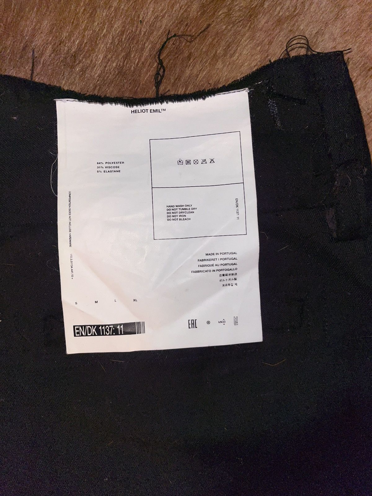 Heliot Emil HELIOT EMIL deconstructed dress pants Size US 34 / EU 50 - 6 Thumbnail