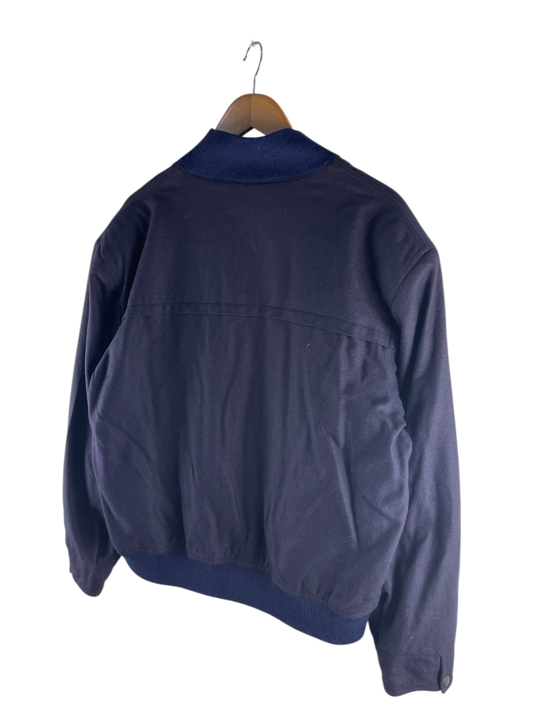 Longchamp Vintage Longchamp Paris Made in Italy Navy Casual Jacket Size US M / EU 48-50 / 2 - 7 Thumbnail