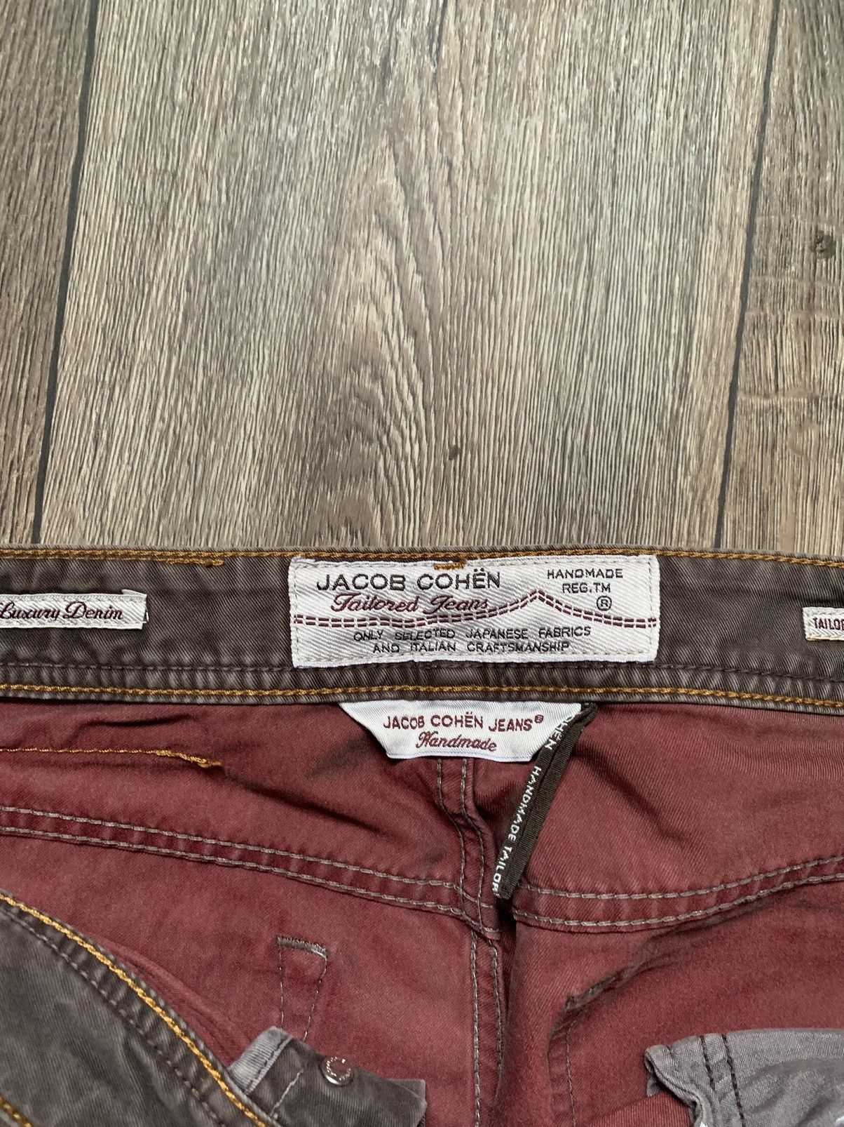 Jacob Cohen Vintage Jacob Cohen Denim Brown Jeans Size US 37 - 4 Thumbnail