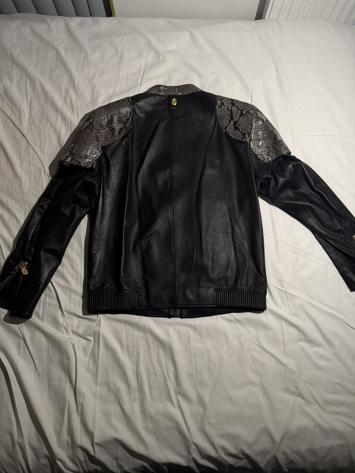 Billionaire Couture Billionaire (Made In Italy) Leather Jacket Size US L / EU 52-54 / 3 - 20 Thumbnail