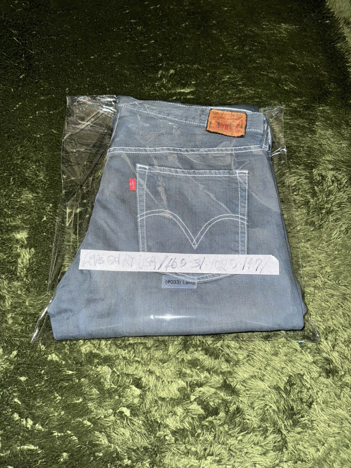 Levi's Levi’s 501 RT USA Leather Label Hand Dyed Denim Size US 34 / EU 50 - 12 Thumbnail