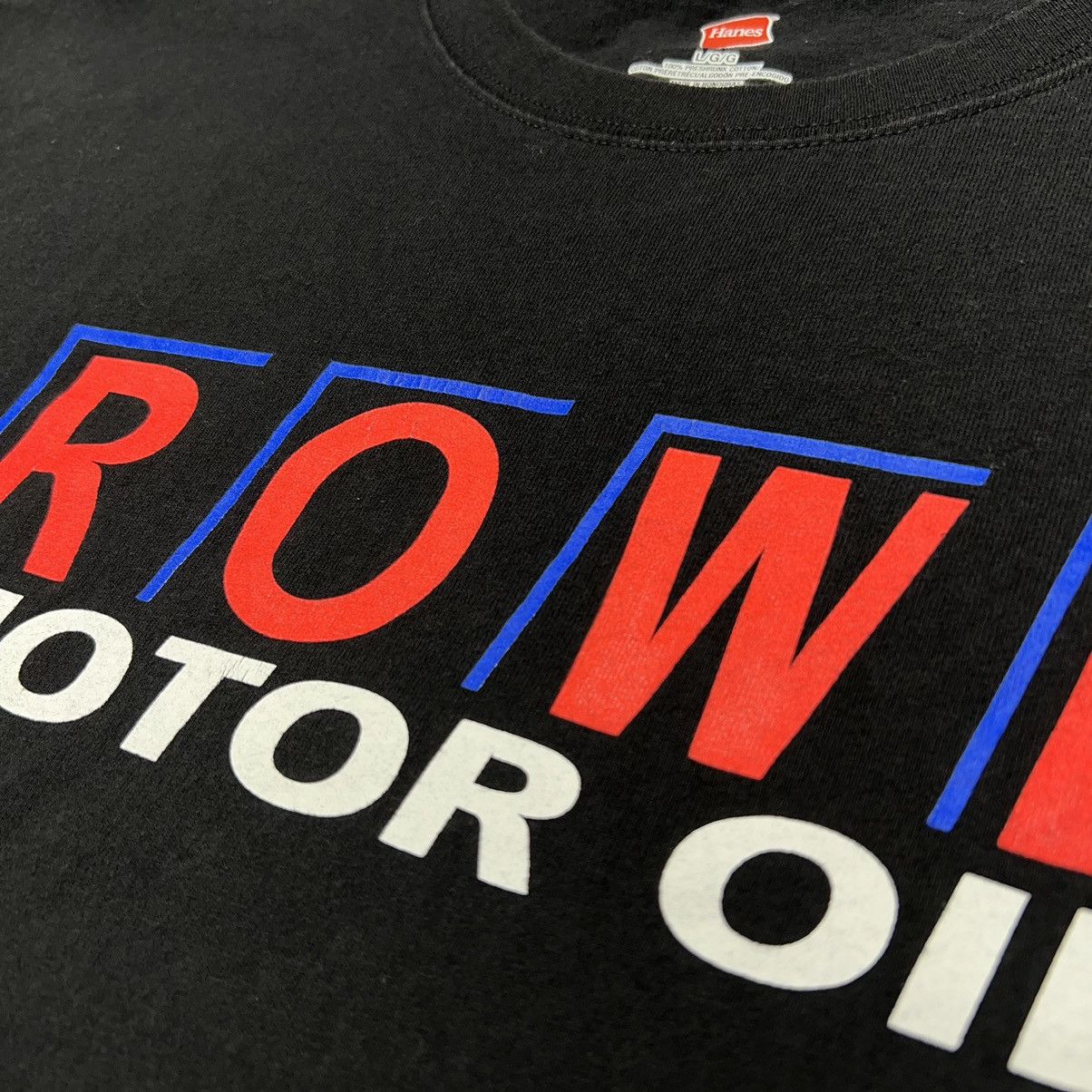 Other Rowe Motor Oil Tee Shirt Black Car Auto Euro German Racing Size US L / EU 52-54 / 3 - 3 Thumbnail