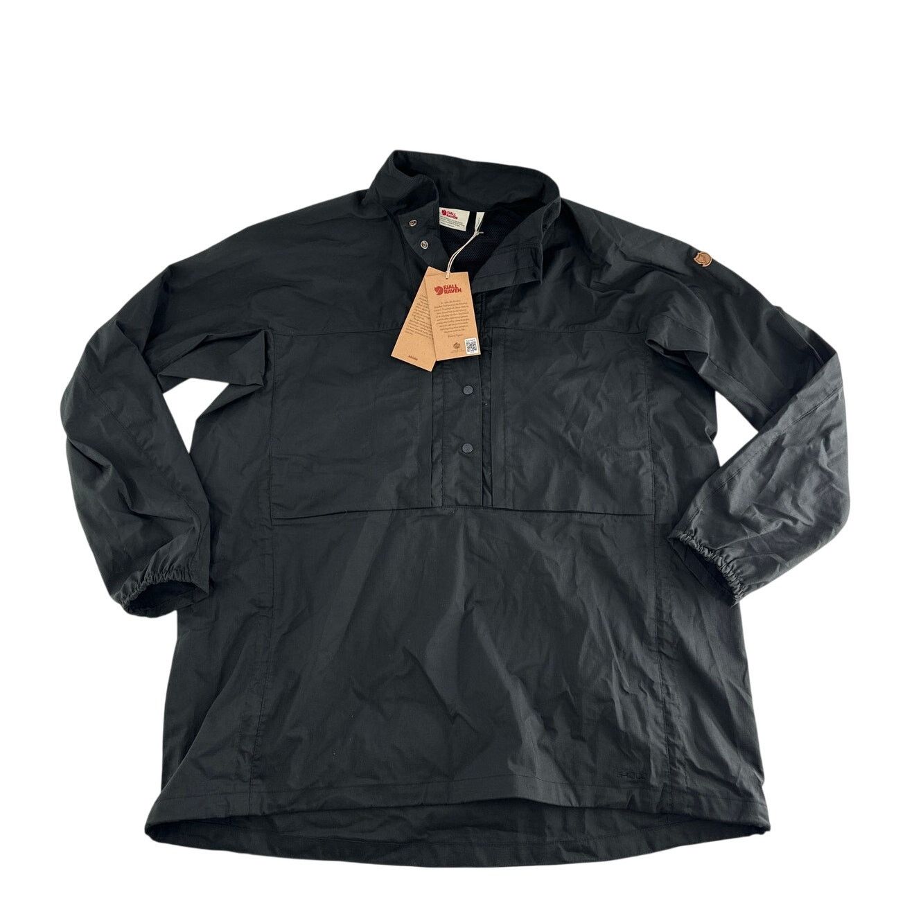Fjallraven Fjallraven Women's Black Abisko Hike Anorak Jacket Size XL Size XL / US 12-14 / IT 48-50 - 3 Thumbnail