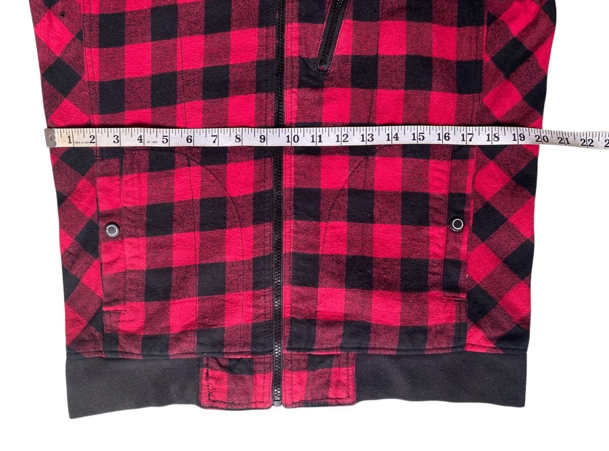 Japanese Brand Rare BAFFY Plaid Checkered Zipper Jacket Hoodie Size US L / EU 52-54 / 3 - 12 Thumbnail