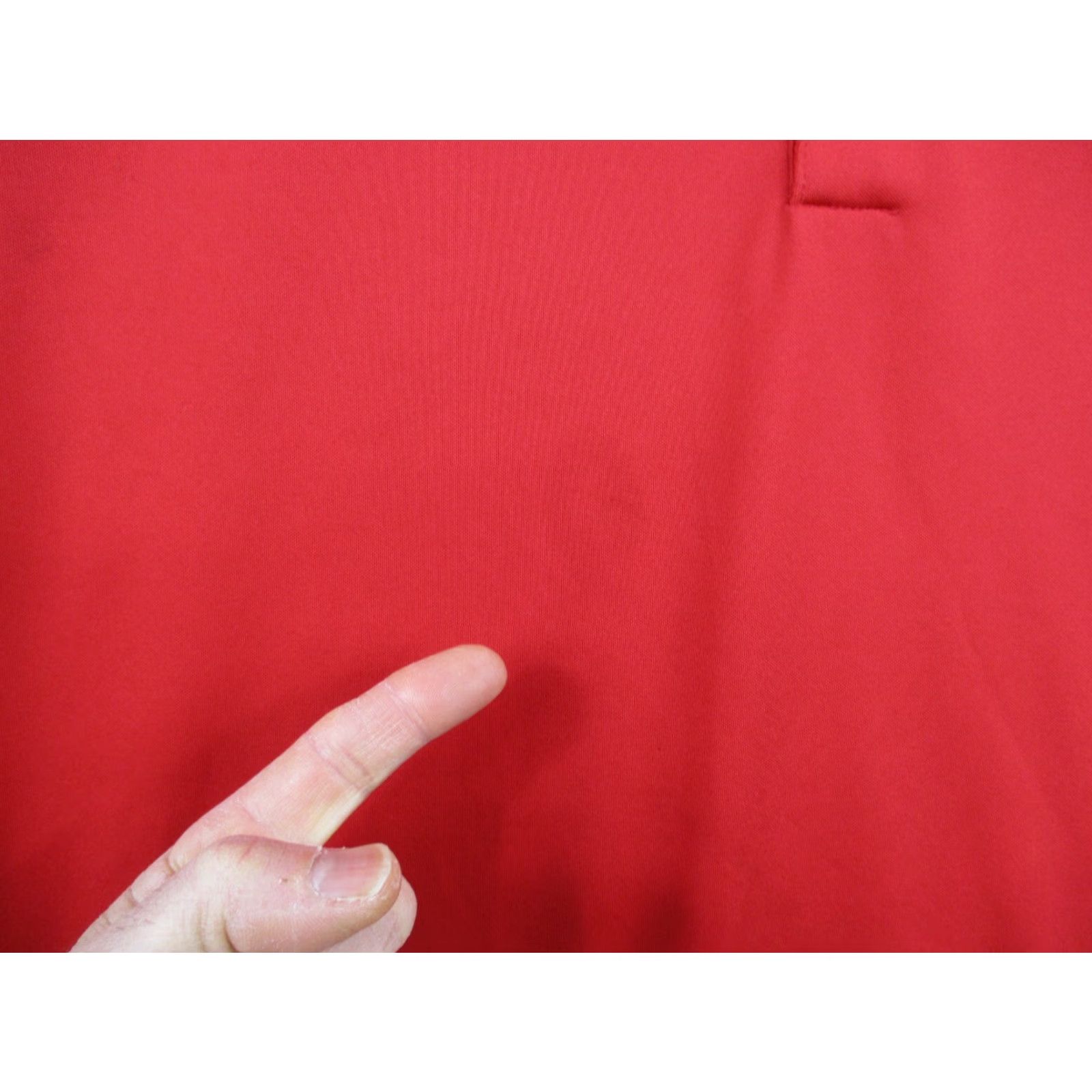 Nike Nike Golf Polo Shirt XL Men Red Short Sleeve Dri-Fit Swoosh Logo Shirt, Logo, Striped, Breathable, Moisture Wicking, 100% Polyester, Vintage: No Size US XL / EU 56 / 4 - 6 Thumbnail