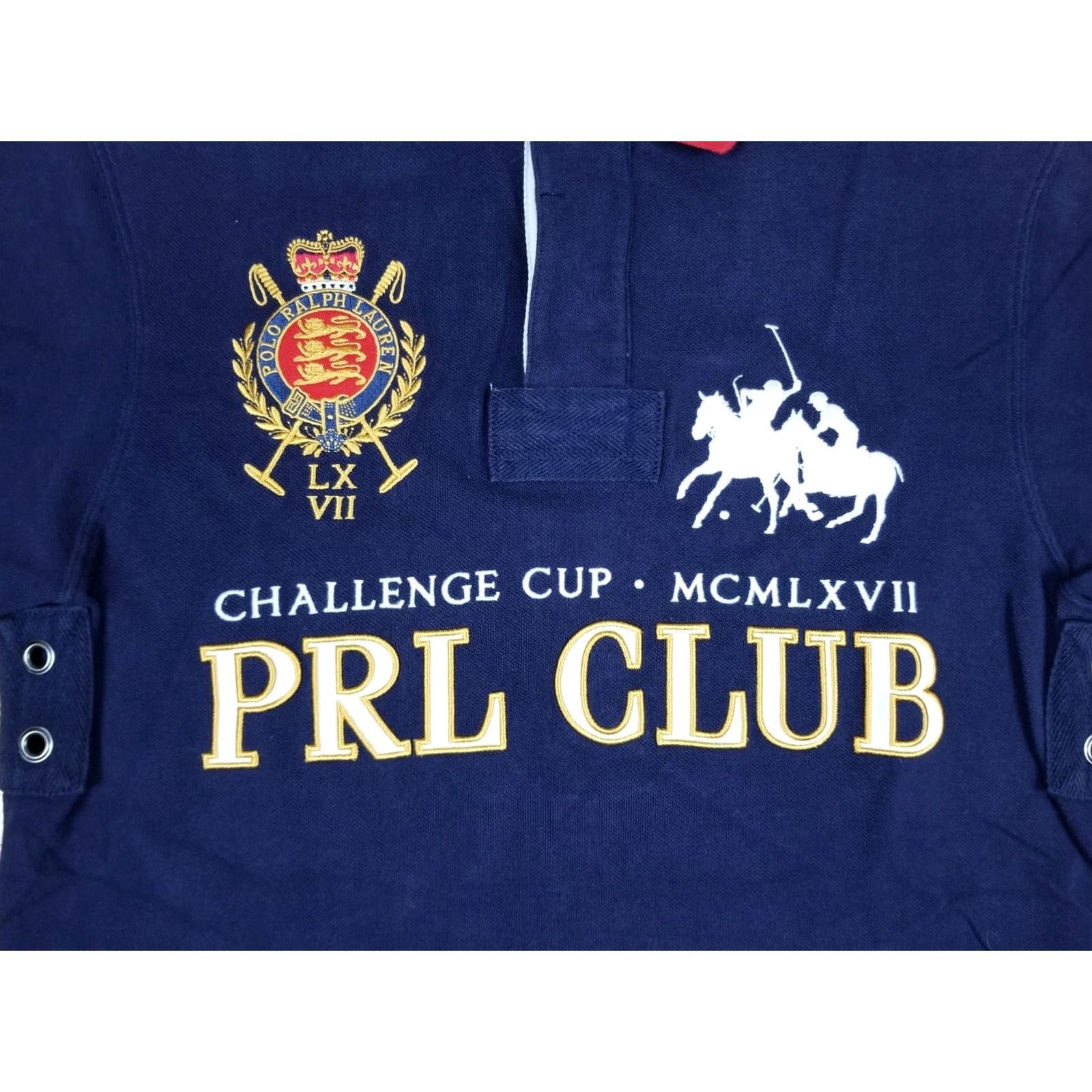 Ralph Lauren VINTAGE Ralph Lauren POLO USA P.R.L CLUB SHORT SLEEVE POLO SHIRT SZ SMALL Size US S / EU 44-46 / 1 - 2 Thumbnail