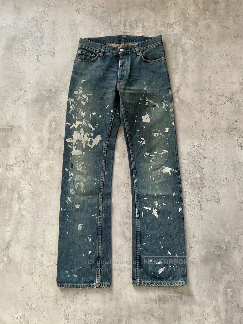 Helmut Lang HELMUT LANG OG Painter Jeans Archive - Bootcut Size US 29 - 1 Thumbnail