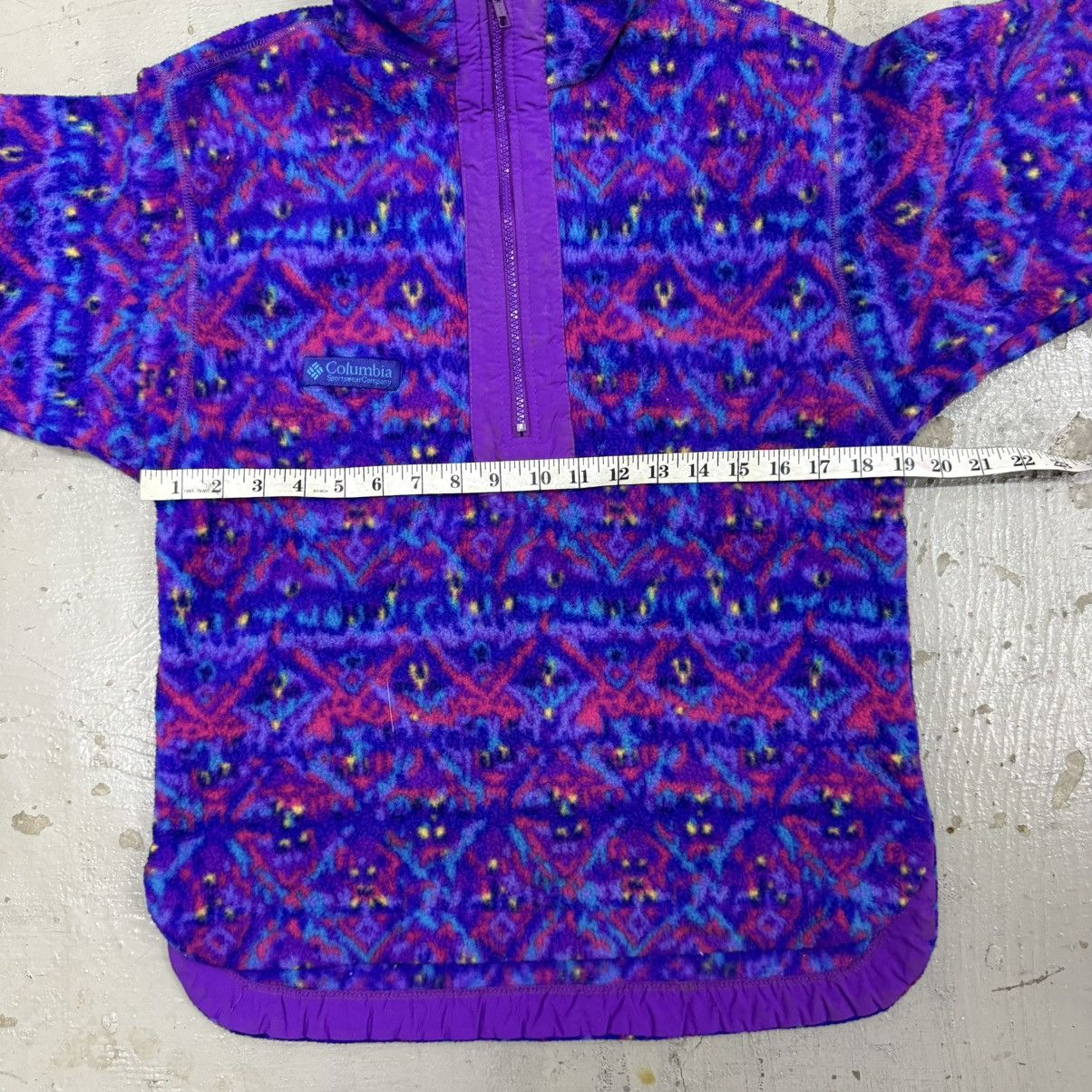 Columbia Vintage Columbia Aztec Southwestern Fleece Jacket Size US S / EU 44-46 / 1 - 3 Thumbnail
