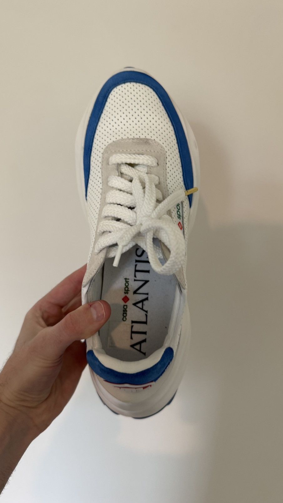 Casablanca Casablanca Atlantis White Blue Sneakers Size US 10 / EU 43 - 11 Thumbnail