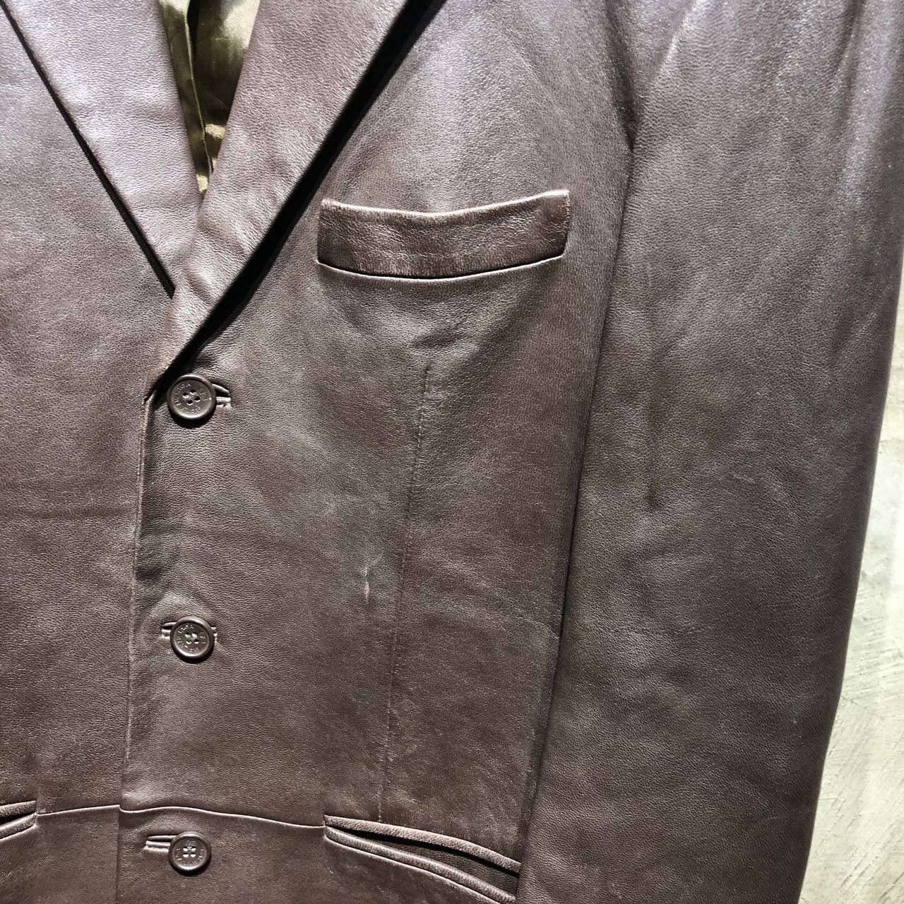 Balenciaga Balenciaga Nicholas Ghesquire Leather Blazer Size US M / EU 48-50 / 2 - 10 Thumbnail