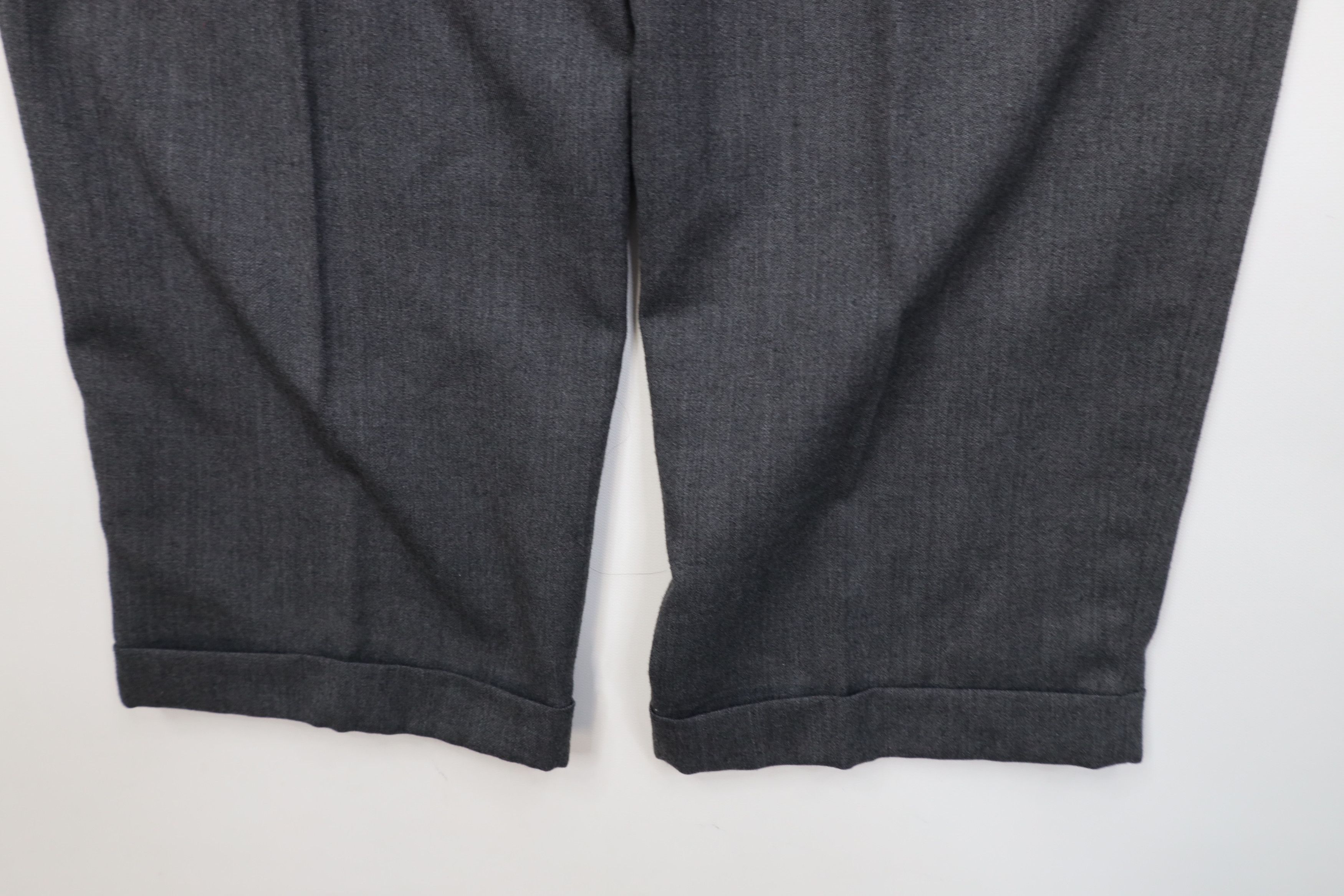 Vintage Vintage 90s Streetwear Knit Straight Leg Chino Pants Gray Size US 34 / EU 50 - 14 Thumbnail