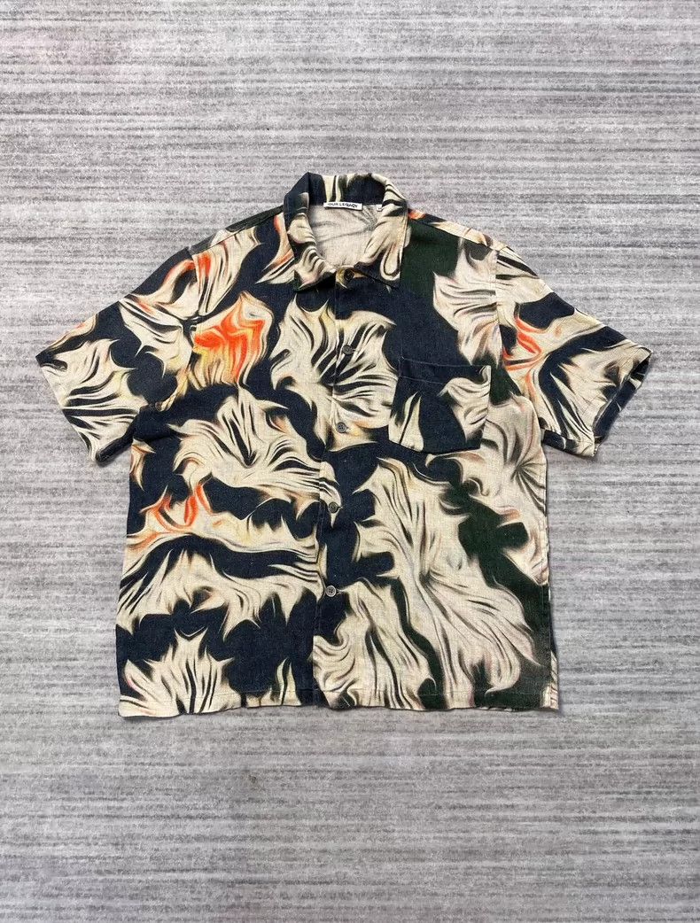 Our Legacy our legacy Thorn Flame Short Sleeve Shirt Floral Hawaiian S Size US S / EU 44-46 / 1 - 1 Thumbnail