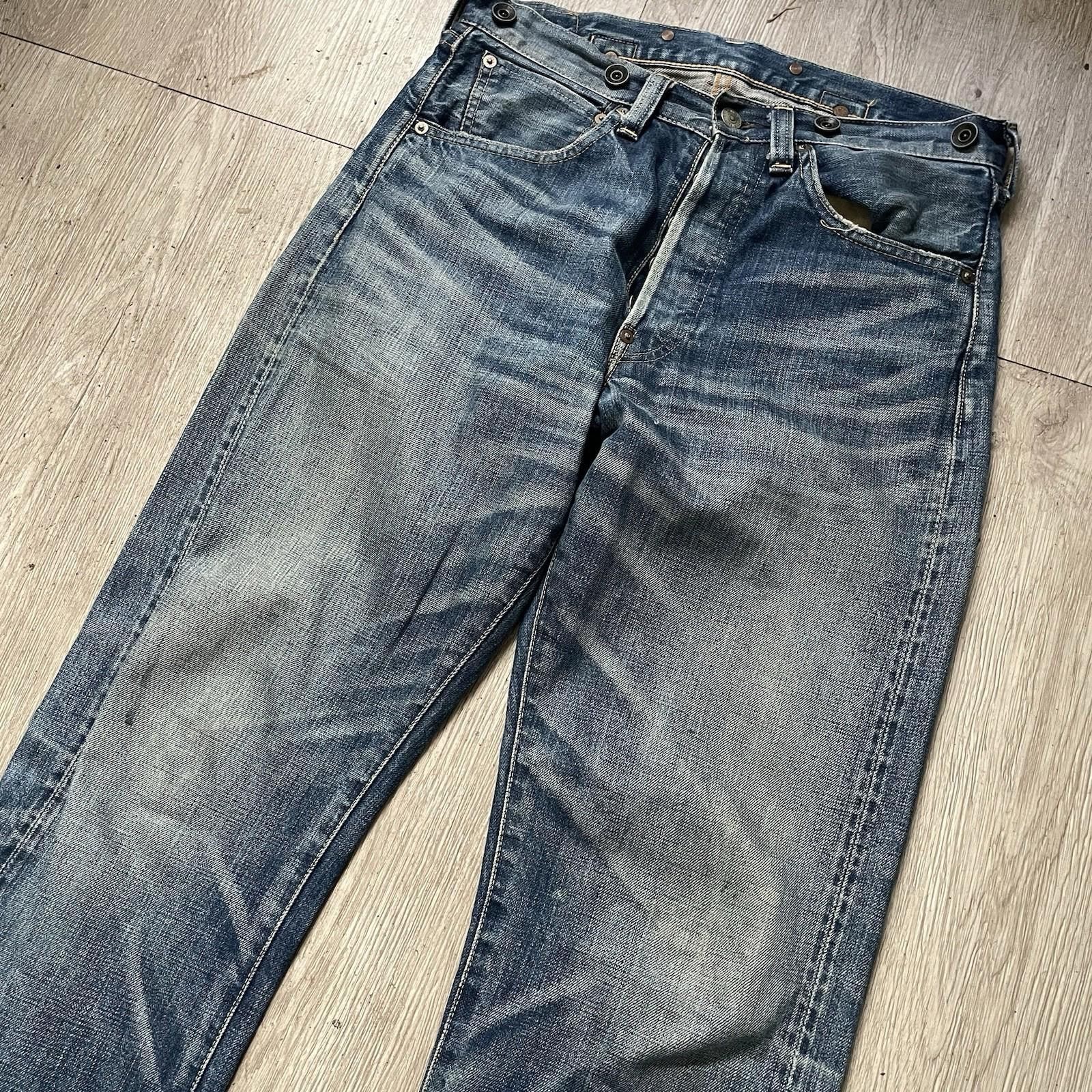 Levi's STUSSY X LVC 1937 501 LEVIS Vintage Clothing Selvedge 31x31 Size US 31 - 4 Thumbnail