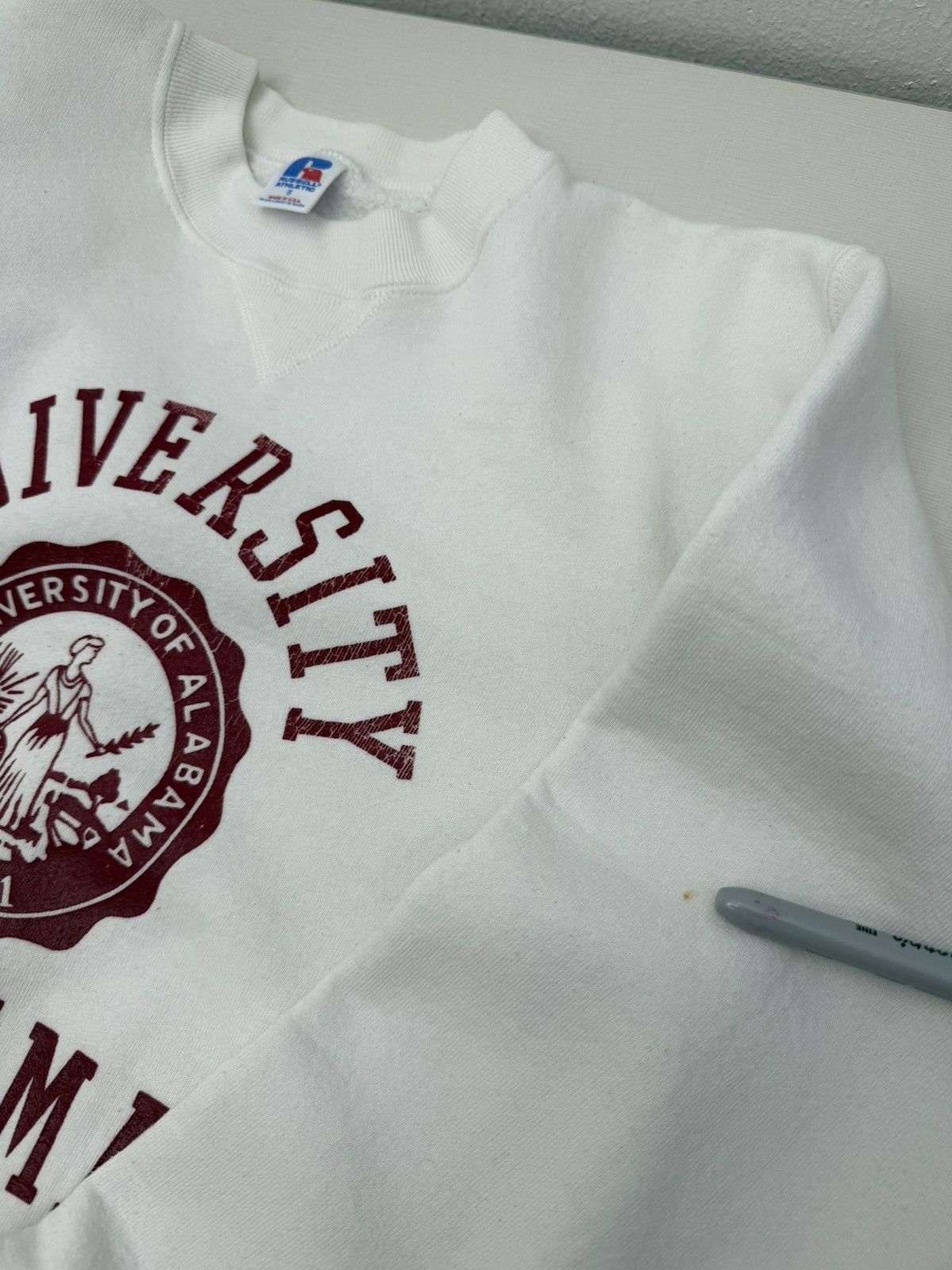 Russell Athletic Vintage 80s Russell Athletic University of Alabama Crewneck Size US S / EU 44-46 / 1 - 6 Thumbnail