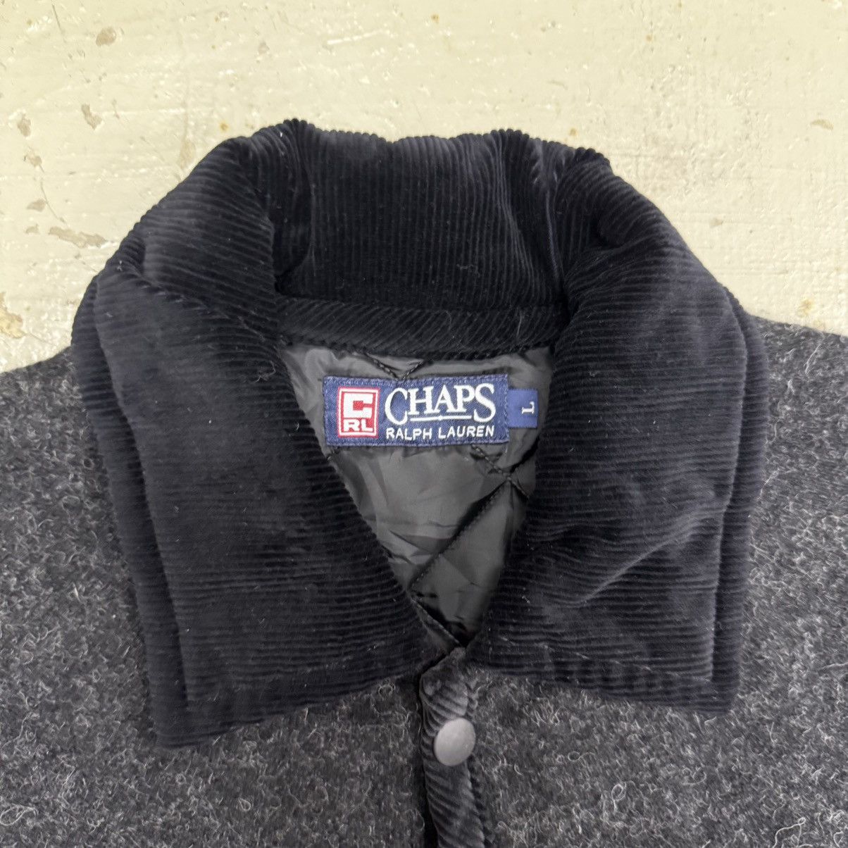 Chaps Ralph Lauren Chaps Ralph Lauren Quilted Chore Wool Jacket Scotland Size US L / EU 52-54 / 3 - 3 Thumbnail
