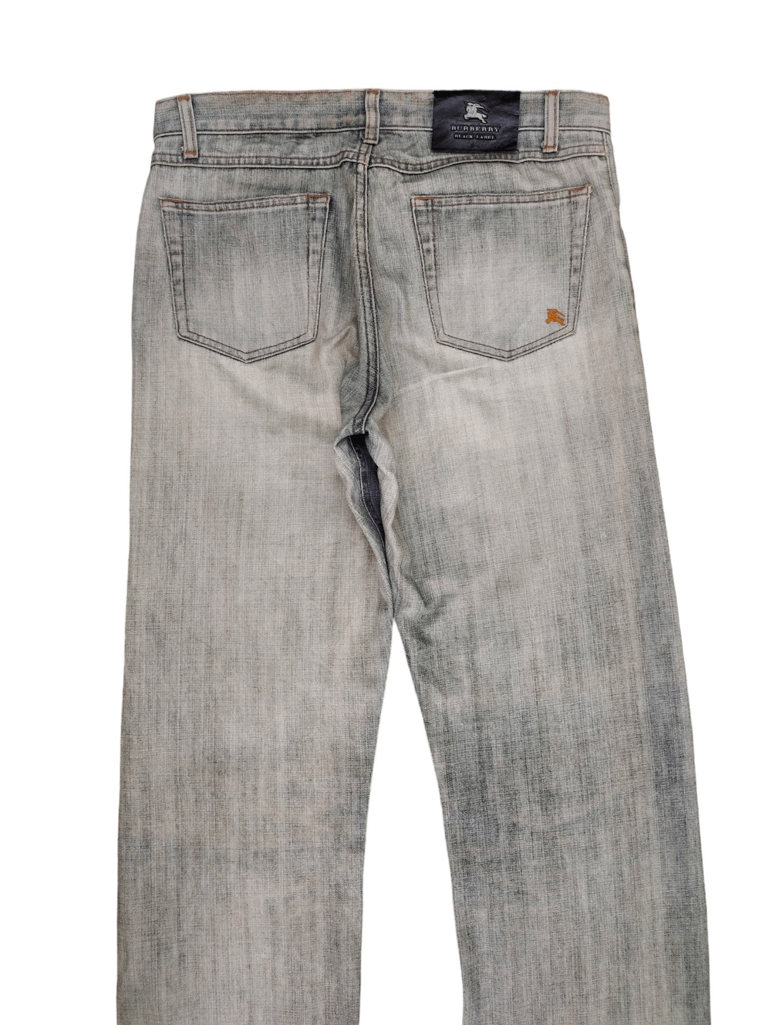 Burberry Vintage Y2k Burberry Distress Faded Denim Jeans Size US 31 - 12 Thumbnail