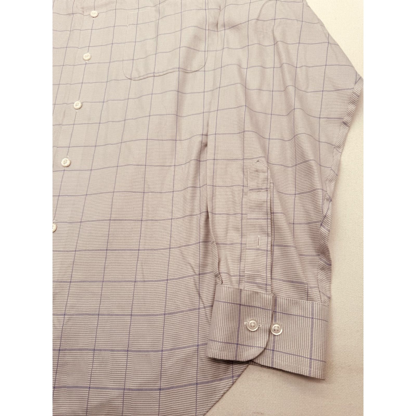 Jos. A. Bank Jos. A. Banks Reserve Long Sleeve Shirt Mens Large Check Cotton Dress Shirt 2889 Size US L / EU 52-54 / 3 - 5 Thumbnail