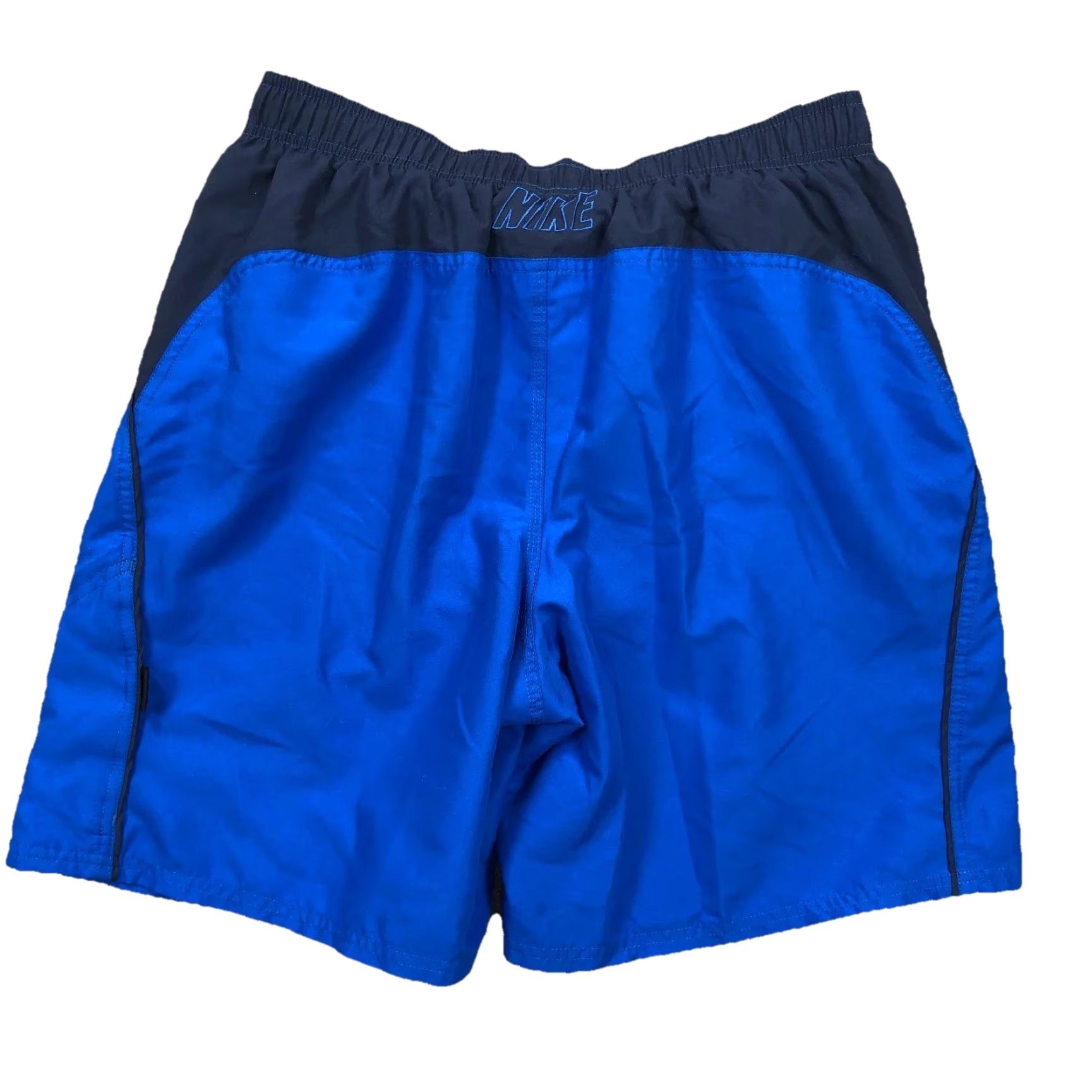 Nike Nike Basketball Shorts Men Large Blue Gym Training Joggers Athletic Shorts Size US 33 - 2 Thumbnail
