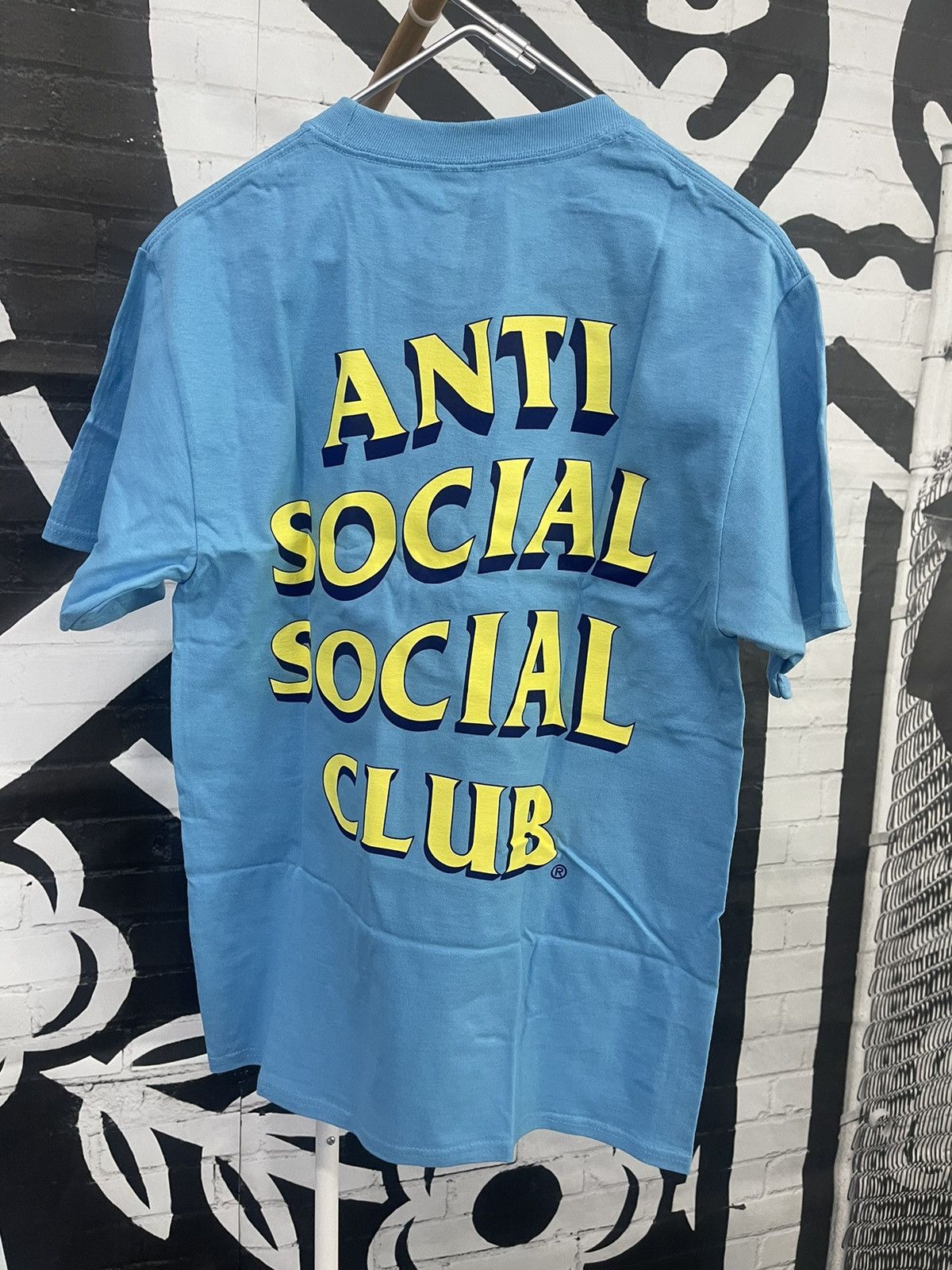 Anti Social Social Club × Designer ‼️ ASSC Anti Social Club I Doubt It Tee Blue Size Small ‼️ Size S / US 4 / IT 40 - 3 Thumbnail